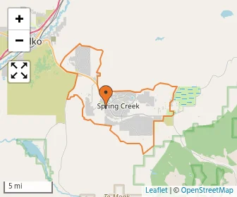 Area schools map